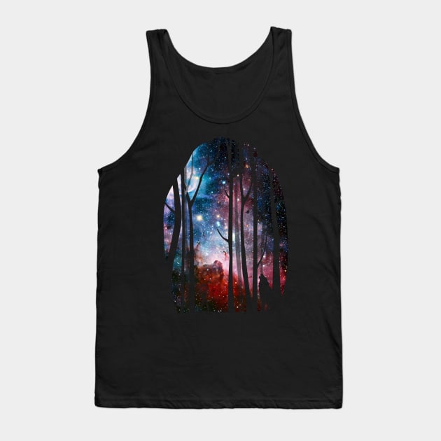 Night Sky Tank Top by bobyberto